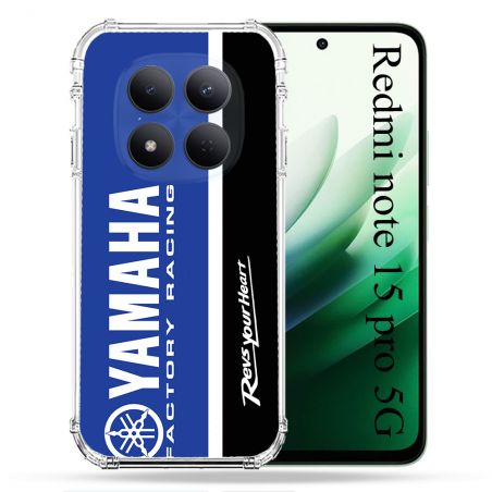 Coque Renforcée Pour Redmi Note 15 Pro 5G Moto Yamaha