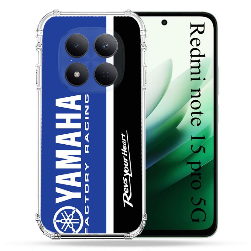 Coque Renforcée Pour Redmi Note 15 Pro 5G Moto Yamaha