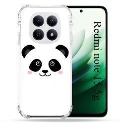 Coque Renforcée Pour Redmi Note 15 5G Animal Panda Blanc