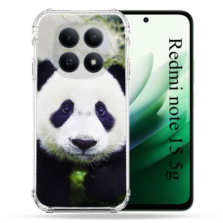 Coque Renforcée Pour Redmi Note 15 5G Animal Panda Color