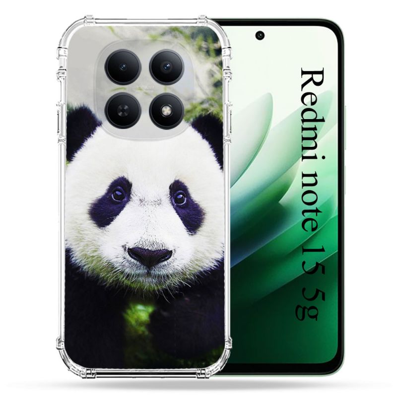 Coque Renforcée Pour Redmi Note 15 5G Animal Panda Color