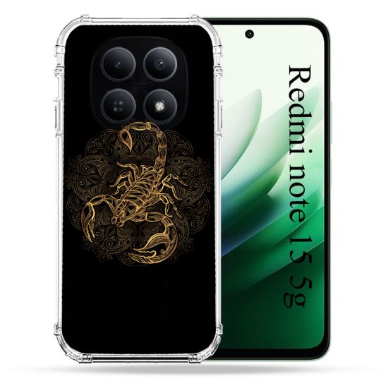 Coque Renforcée Pour Redmi Note 15 5G Animal Scorpion Fresque