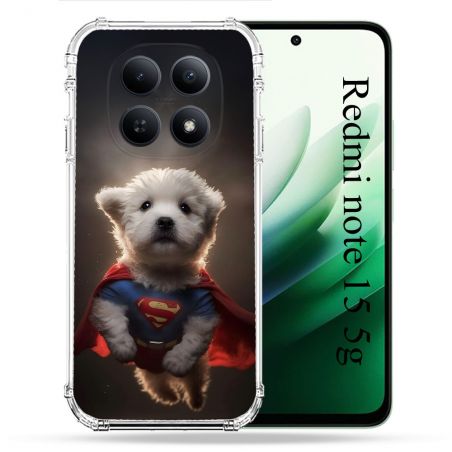 Coque Renforcée Pour Redmi Note 15 5G Animal Super Chien