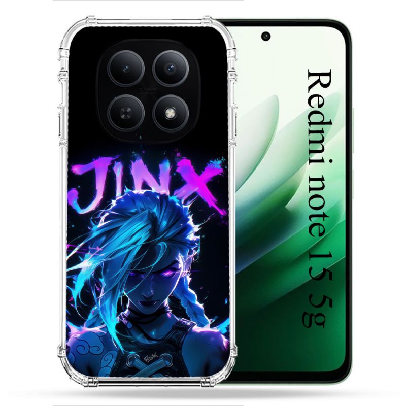 Coque Renforcée Pour Redmi Note 15 5G Arcane Jinx Night