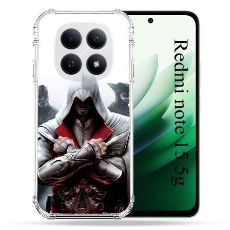 Coque Renforcée Pour Redmi Note 15 5G Assassin Creed Mask