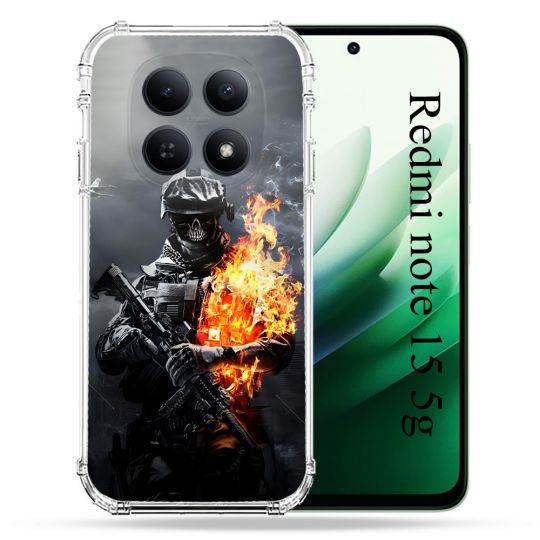 Coque Renforcée Pour Redmi Note 15 5G Call Of Duty Squelette