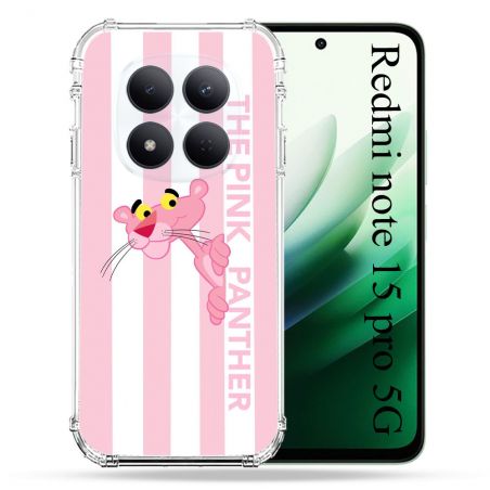 Coque Renforcée Pour Redmi Note 15 Pro 5G Panthere Rose