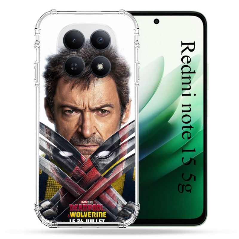 Coque Renforcée Pour Redmi Note 15 5G Deadpool Affiche