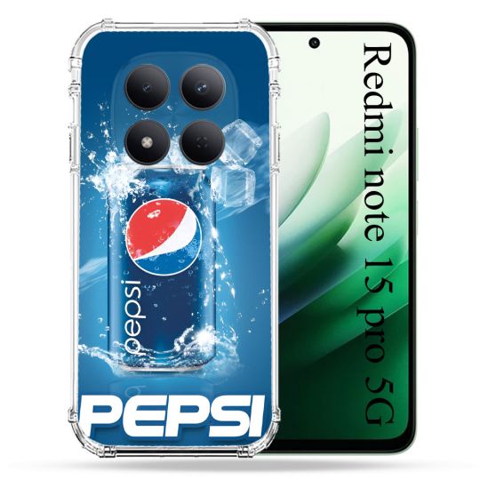 Coque Renforcée Pour Redmi Note 15 Pro 5G Pepsi