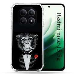 Coque Renforcée Pour Redmi Note 15 5G Decale Singe Mafia