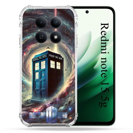 Coque Renforcée Pour Redmi Note 15 5G Dr Who Tardis Univers