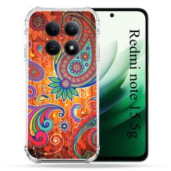 Coque Renforcée Pour Redmi Note 15 5G Fleur Psychedelic