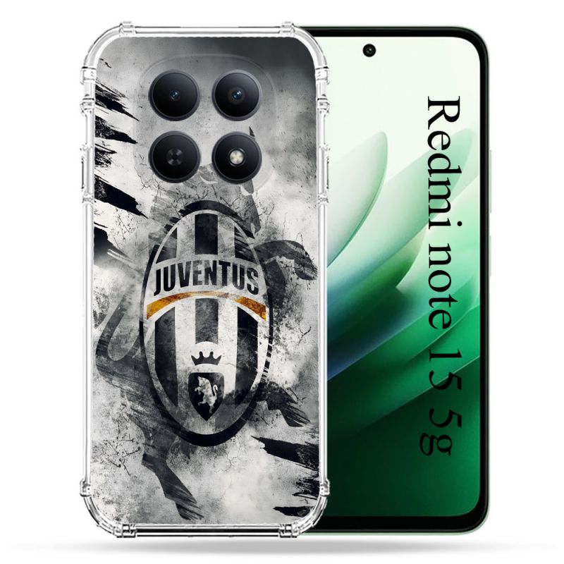 Coque Renforcée Pour Redmi Note 15 5G Foot Juventus Turin