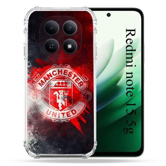 Coque Renforcée Pour Redmi Note 15 5G Foot Manchester United