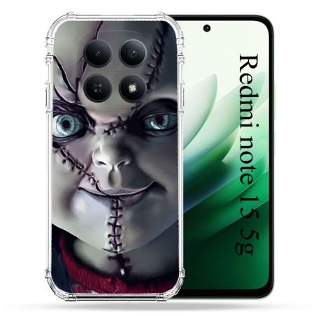 Coque Renforcée Pour Redmi Note 15 5G Horreur Chucky Cicatrice