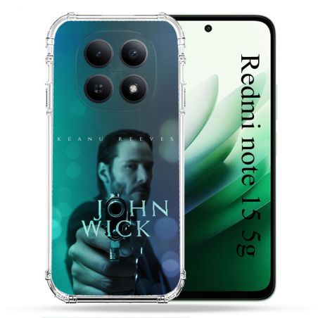 Coque Renforcée Pour Redmi Note 15 5G John Wick