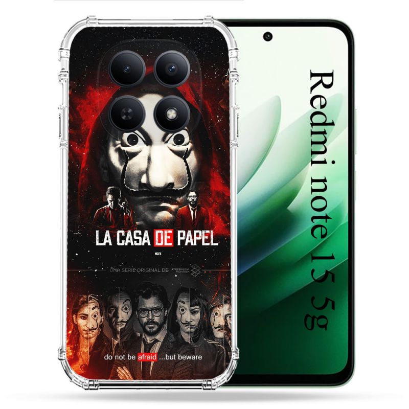 Coque Renforcée Pour Redmi Note 15 5G La Casa De Papel