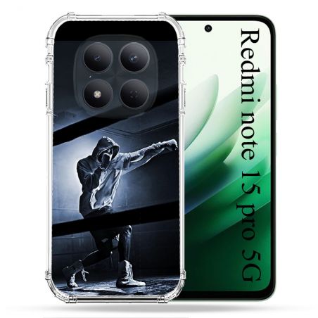 Coque Renforcée Pour Redmi Note 15 Pro 5G Sport Boxe Poing