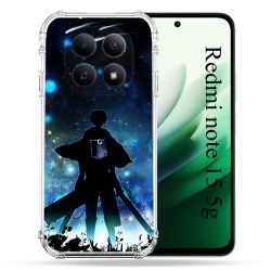 Coque Renforcée Pour Redmi Note 15 5G Manga Attaque Titans Levi
