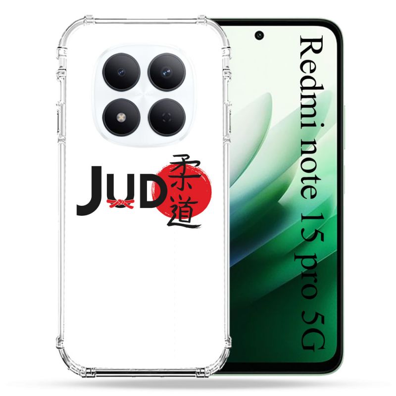 Coque Renforcée Pour Redmi Note 15 Pro 5G Sport Judo Logo