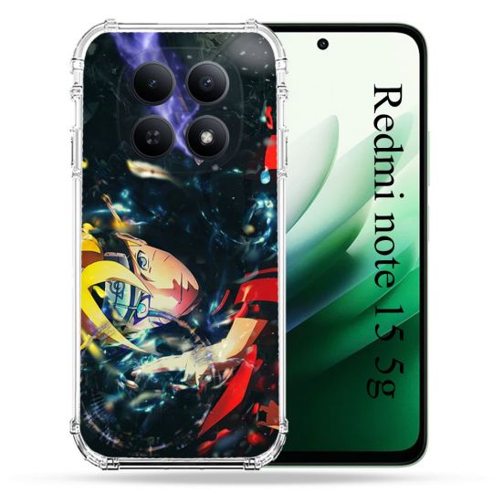 Coque Renforcée Pour Redmi Note 15 5G Manga Boruto Eclair