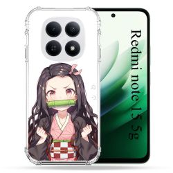 Coque Renforcée Pour Redmi Note 15 5G Manga Demon Slayer Nezuko