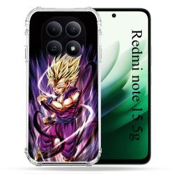 Coque Renforcée Pour Redmi Note 15 5G Manga Dragon Ball Sangohan Violet