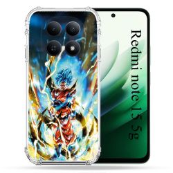Coque Renforcée Pour Redmi Note 15 5G Manga Dragon Ball Sangoku Blanc