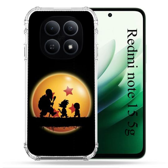 Coque Renforcée Pour Redmi Note 15 5G Manga Dragon Ball Vintage