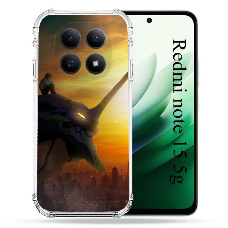 Coque Renforcée Pour Redmi Note 15 5G Manga Evangelion
