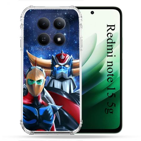 Coque Renforcée Pour Redmi Note 15 5G Manga Goldorak