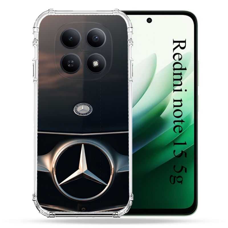 Coque Renforcée Pour Redmi Note 15 5G Mercedes Calendre