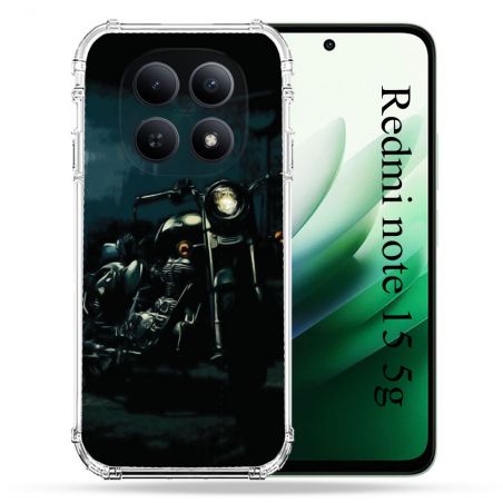 Coque Renforcée Pour Redmi Note 15 5G Moto Harley Vintage