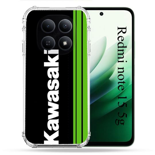 Coque Renforcée Pour Redmi Note 15 5G Moto Kawasaki
