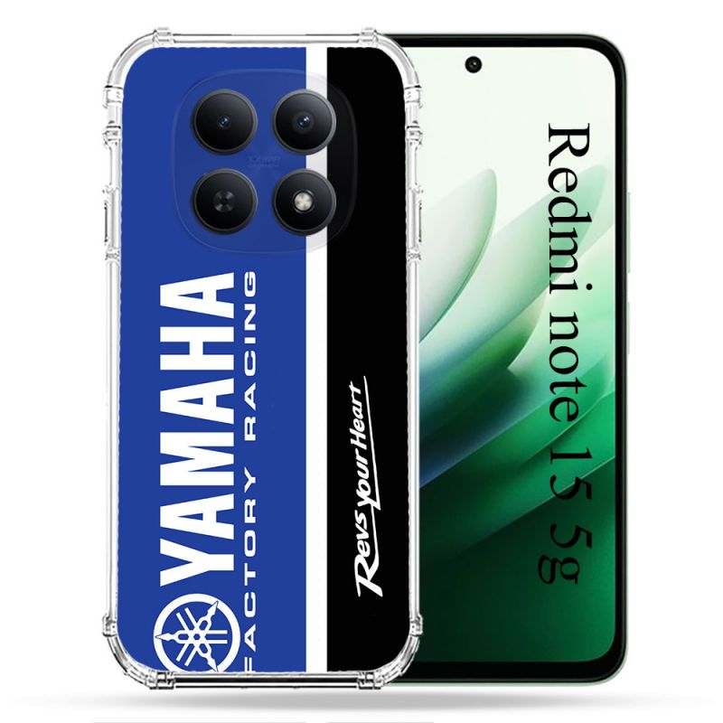 Coque Renforcée Pour Redmi Note 15 5G Moto Yamaha