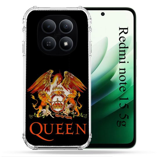Coque Renforcée Pour Redmi Note 15 5G Musique Rock Queen