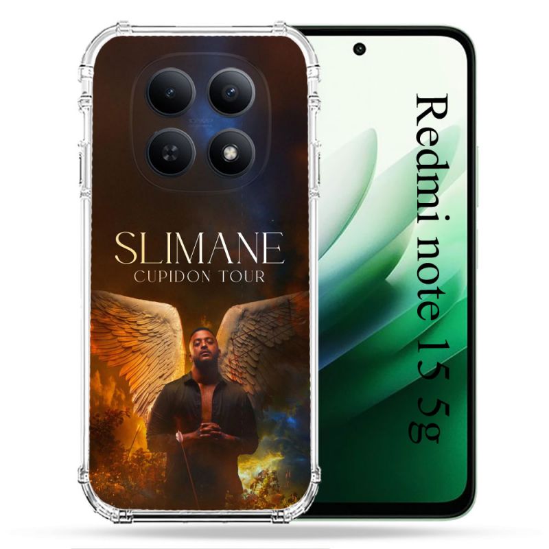 Coque Renforcée Pour Redmi Note 15 5G Musique Slimane Ange