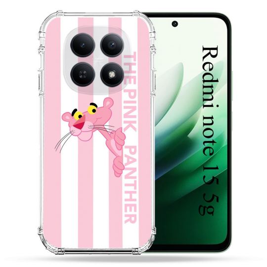 Coque Renforcée Pour Redmi Note 15 5G Panthere Rose