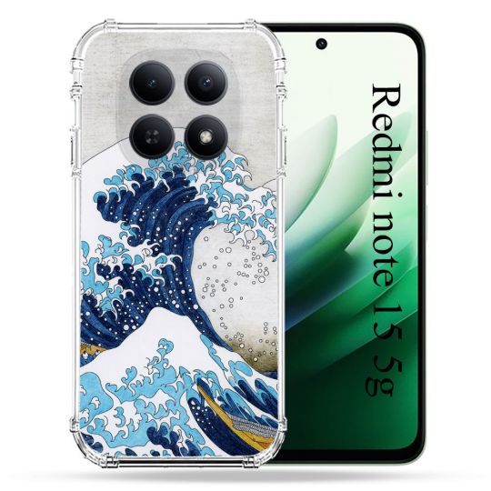 Coque Renforcée Pour Redmi Note 15 5G Peinture La Grande Vague