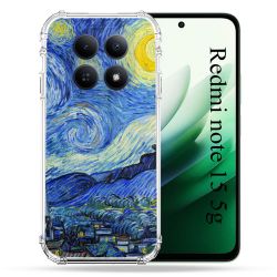 Coque Renforcée Pour Redmi Note 15 5G Peinture La nuit étoilée
