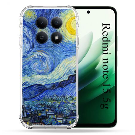 Coque Renforcée Pour Redmi Note 15 5G Peinture La nuit étoilée