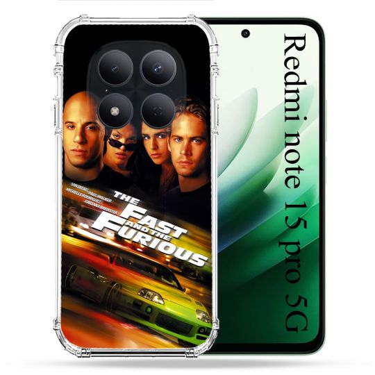 Coque Renforcée Pour Redmi Note 15 Pro 5G The Fast And Furious