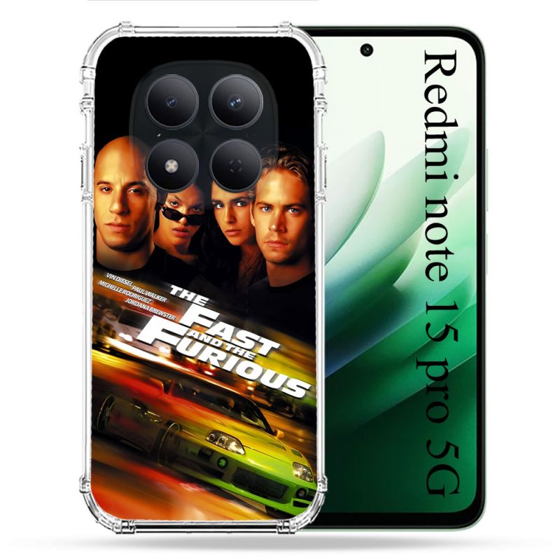 Coque Renforcée Pour Redmi Note 15 Pro 5G The Fast And Furious