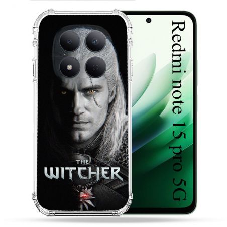 Coque Renforcée Pour Redmi Note 15 Pro 5G The Witcher Noir