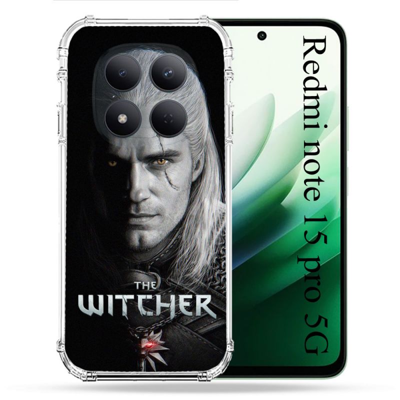 Coque Renforcée Pour Redmi Note 15 Pro 5G The Witcher Noir