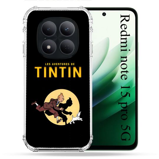 Coque Renforcée Pour Redmi Note 15 Pro 5G Tintin Classique