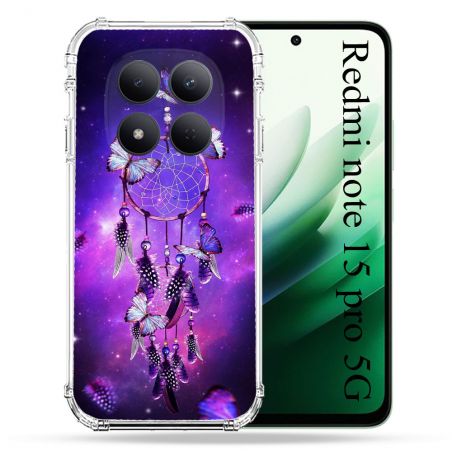 Coque Renforcée Pour Redmi Note 15 Pro 5G Zen Attrape Reve Papillon