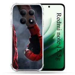 Coque Renforcée Pour Redmi Note 15 5G Sport Boxe Gant Rouge