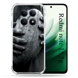 Coque Renforcée Pour Redmi Note 15 5G Sport Rugby Ballon Vintage