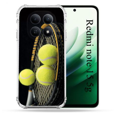 Coque Renforcée Pour Redmi Note 15 5G Sport Tennis Balls